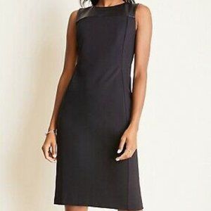 *NEW Ann Taylor Black Dress Size 4P